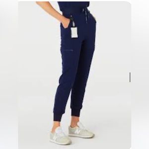 Figs Women's Navy Zamora™ - High Waisted Scrub Pants